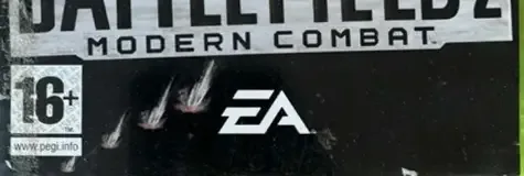 Battlefield 2: Modern Combat, the PEGI square on its front