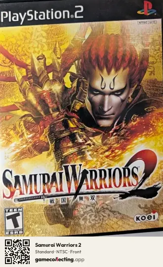 Samurai Warriors 2 PlayStation 2, NTSC box front