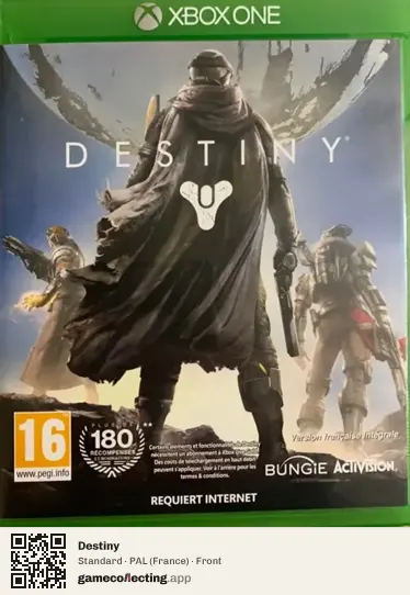 Destiny Xbox One, France box front