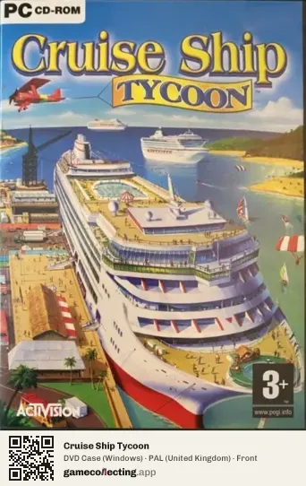 Cruise Ship Tycoon Computer, United Kingdom box front