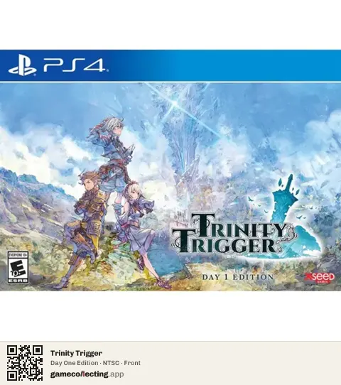 Trinity Trigger PlayStation 4, NTSC box front