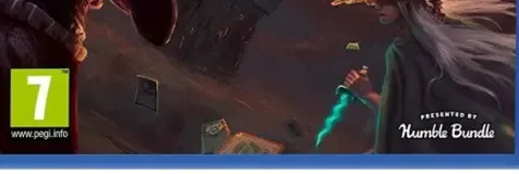 Slay the Spire, the PEGI square on its front