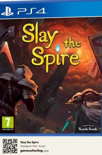 Slay the Spire PlayStation 4, PAL box front