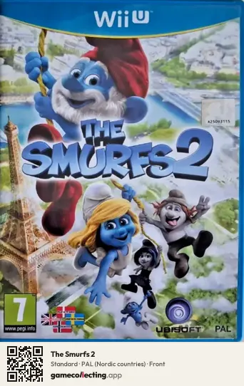 The Smurfs 2 Nintendo Wii U, Nordic countries box front