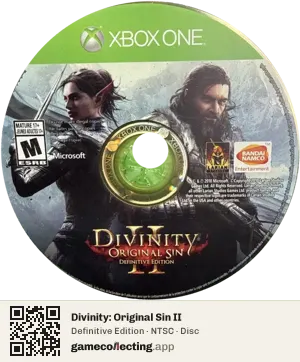 Divinity: Original Sin II Xbox One, NTSC disc