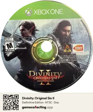 Divinity: Original Sin II Xbox One, NTSC disc