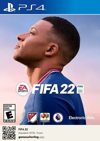 FIFA 22 PlayStation 4, NTSC box front