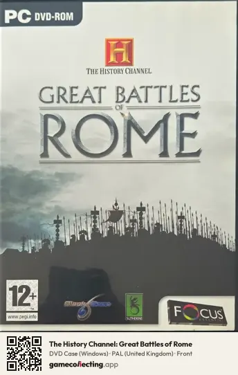 The History Channel: Great Battles of Rome Computer, United Kingdom box front