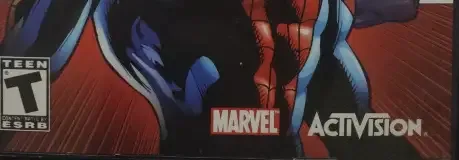 Ultimate Spider-Man, the ESRB box on its front