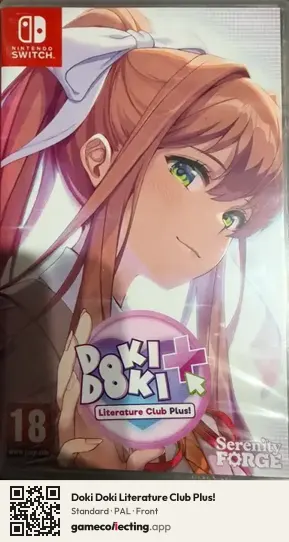 Doki Doki Literature Club Plus! Nintendo Switch, PAL box front