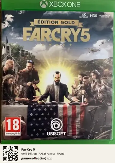 Far Cry 5 Xbox One, France box front