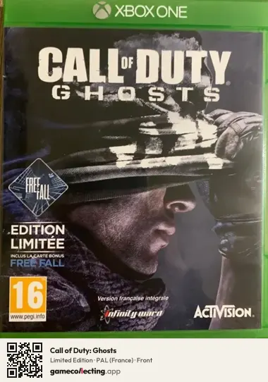 Call of Duty: Ghosts Xbox One, France box front