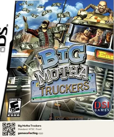 Big Mutha Truckers Nintendo DS, NTSC box front