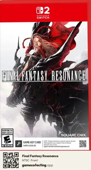 Final Fantasy Resonance Nintendo Switch 2, NTSC box front