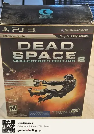 Dead Space 2 PlayStation 3, NTSC box front