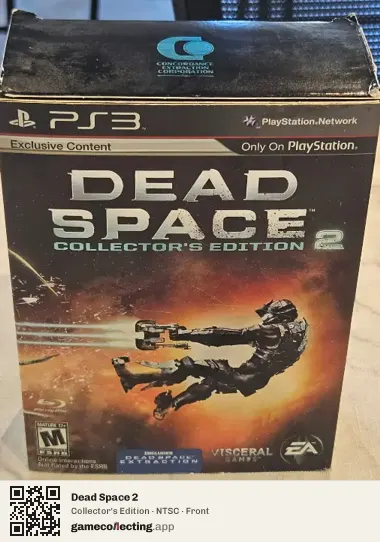 Dead Space 2 PlayStation 3, NTSC box front