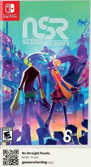 No Straight Roads Nintendo Switch, NTSC box front