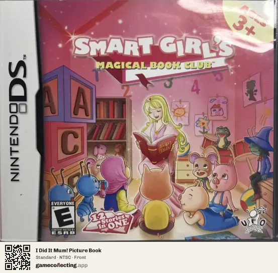 I Did It Mum! Picture Book Nintendo DS, NTSC box front