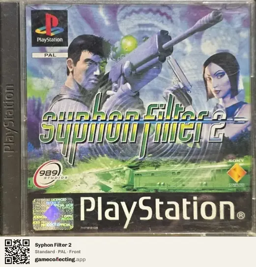 Syphon Filter 2 PlayStation, PAL box front