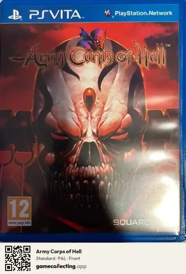 Army Corps of Hell PlayStation Vita, PAL box front