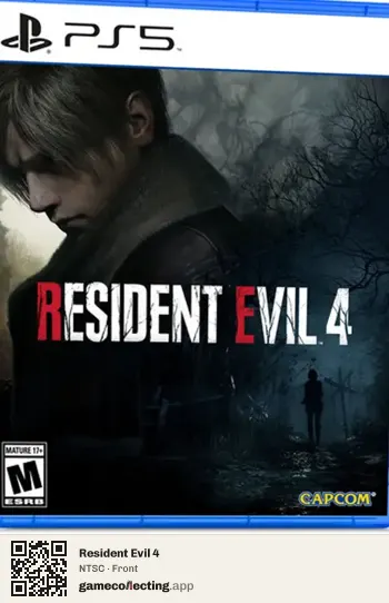 Resident Evil 4 PlayStation 5, NTSC box front