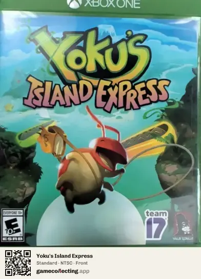 Yoku's Island Express Xbox One, NTSC box front