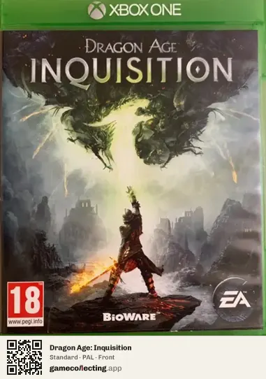 Dragon Age: Inquisition Xbox One, PAL box front