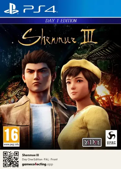 Shenmue III PlayStation 4, PAL box front