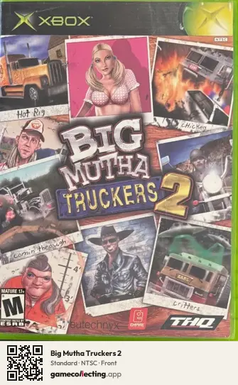 Big Mutha Truckers 2 Xbox, NTSC box front