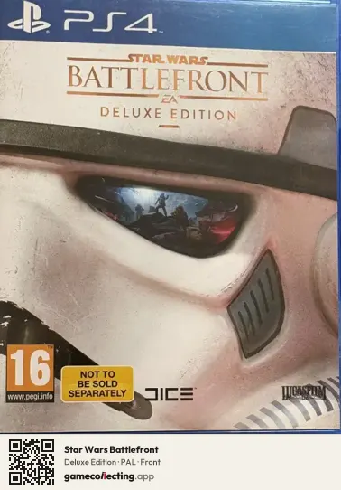 Star Wars Battlefront PlayStation 4, PAL box front
