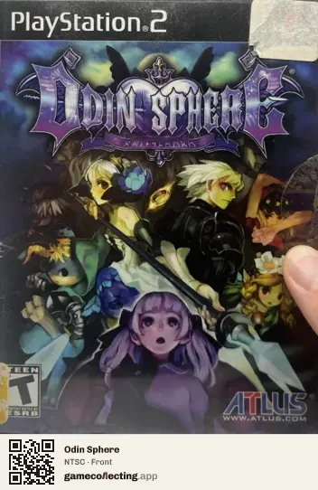 Odin Sphere PlayStation 2, NTSC box front