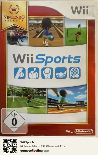 Wii Sports Nintendo Wii, Germany box front