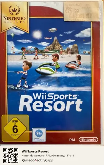 Wii Sports Resort Nintendo Wii, Germany box front
