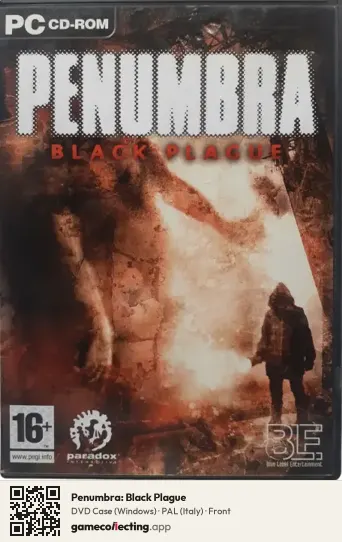 Penumbra: Black Plague Computer, Italy box front
