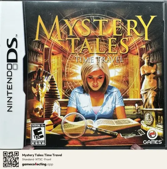 Mystery Tales: Time Travel Nintendo DS, NTSC box front