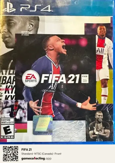 FIFA 21 PlayStation 4, Canada box front