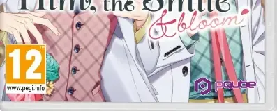 Him, the Smile & Bloom, the PEGI square on its front