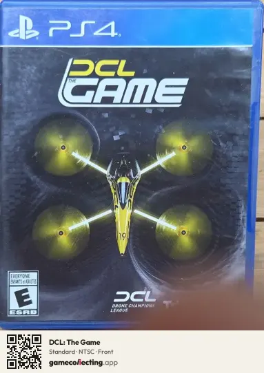 DCL: The Game PlayStation 4, NTSC box front