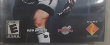 World Tour Soccer, the ESRB box on its front
