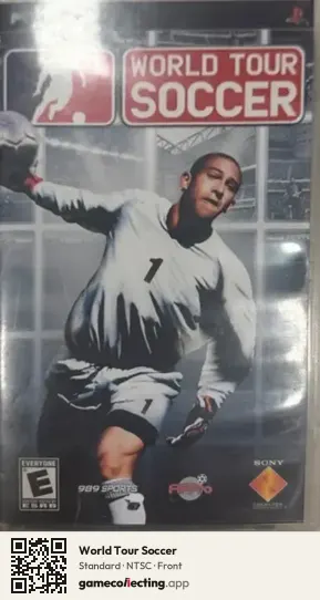 World Tour Soccer PlayStation Portable, NTSC box front
