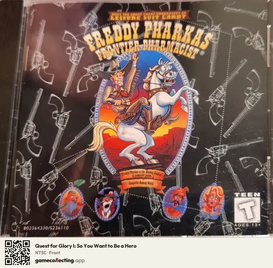 Quest for Glory I: So You Want to Be a Hero Computer, NTSC box front