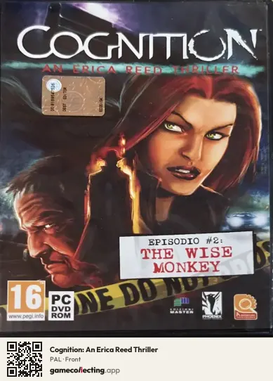 Cognition: An Erica Reed Thriller Computer, PAL box front
