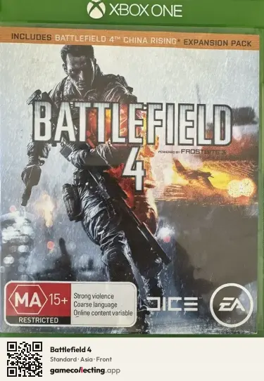 Battlefield 4 Xbox One, Asia box front