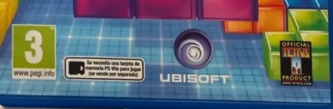 BlazBlue: Continuum Shift Extend, the PEGI square on its front