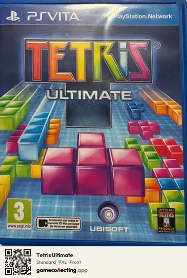 Tetris Ultimate PlayStation Vita, PAL box front