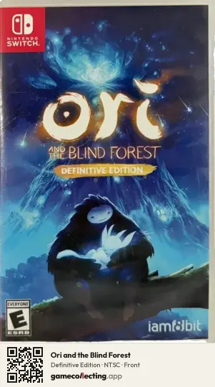 Ori and the Blind Forest Nintendo Switch, NTSC box front