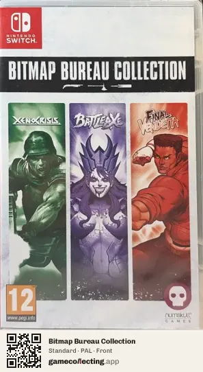 Bitmap Bureau Collection Nintendo Switch, PAL box front