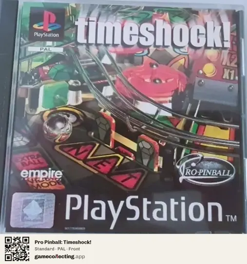 Pro Pinball: Timeshock! PlayStation, PAL box front