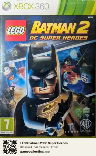 LEGO Batman 2: DC Super Heroes Xbox 360, France box front