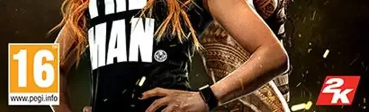 WWE 2K20, the PEGI square on its front